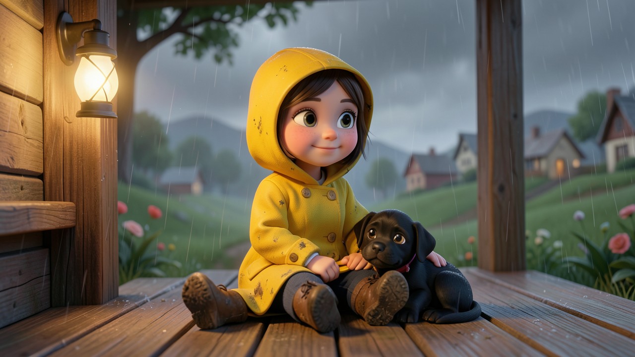 A Puppy Dog Story for a Rainy Day
