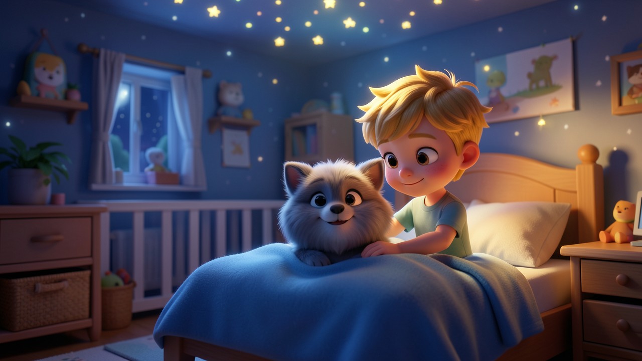 Storie brevissime per bambini: La Paura che si Addormentò