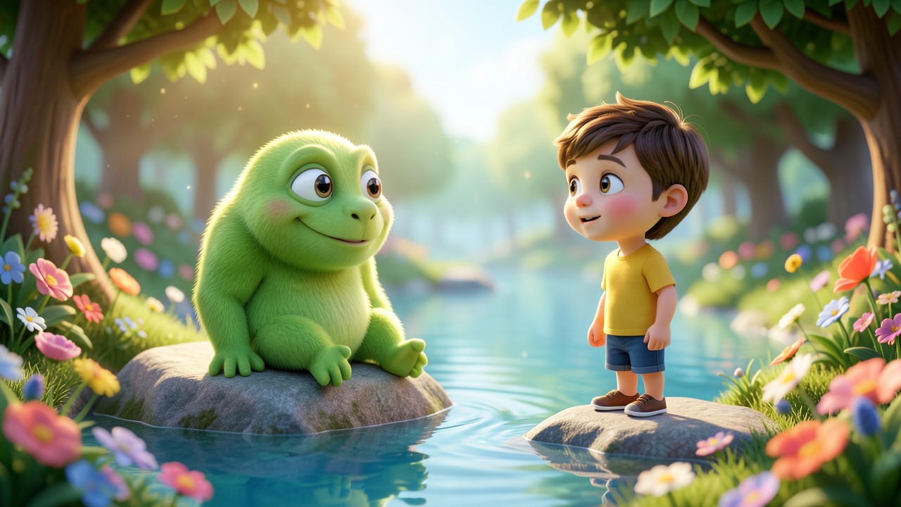 Lendas Curtas: O Menino e o Monstro do Lago