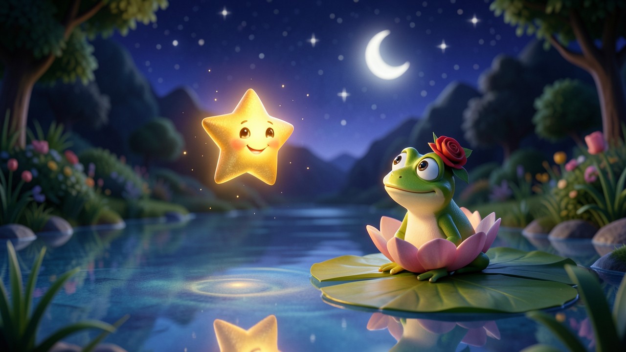 Una favola fantastica: La stella che sorrise al lago