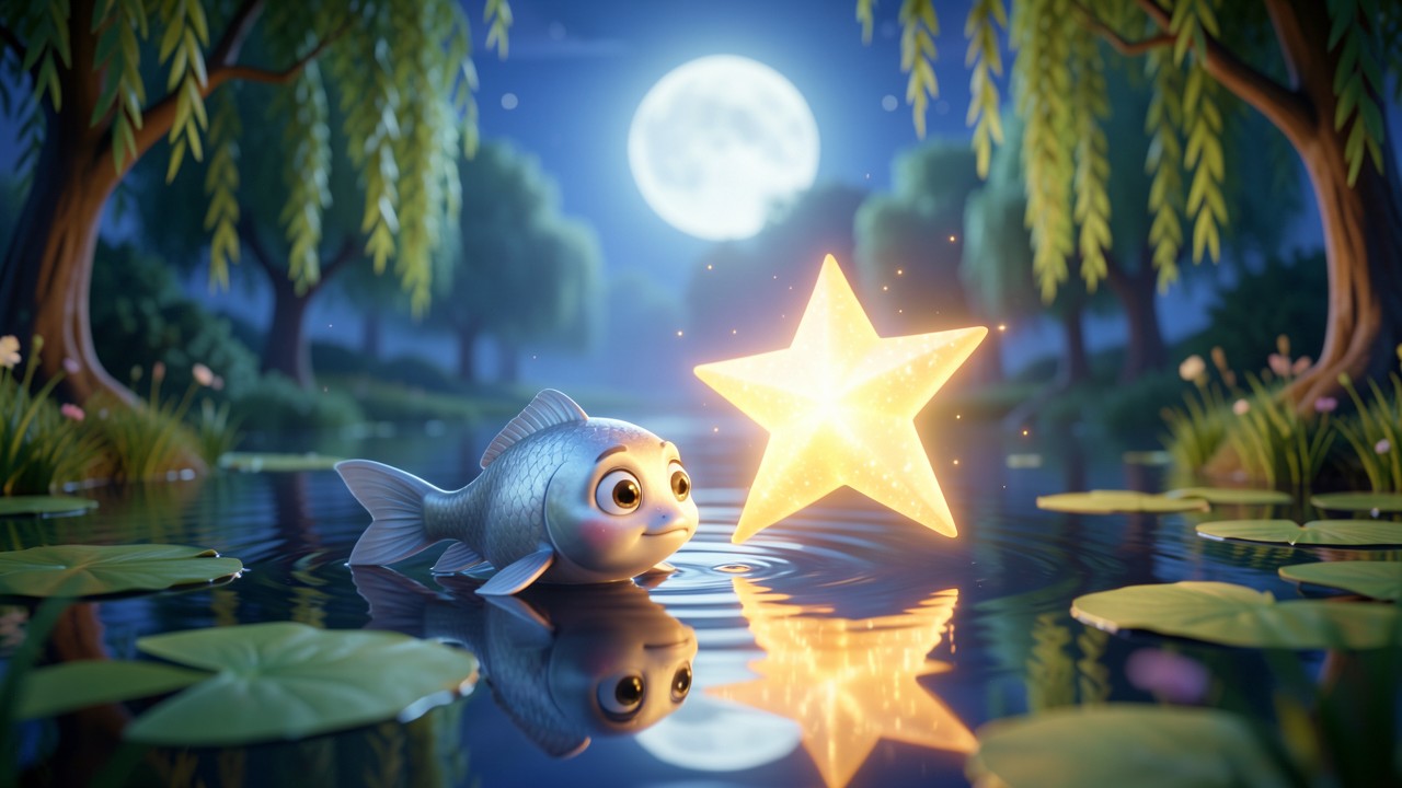 Una favola fantastica: La stella che sorrise al lago