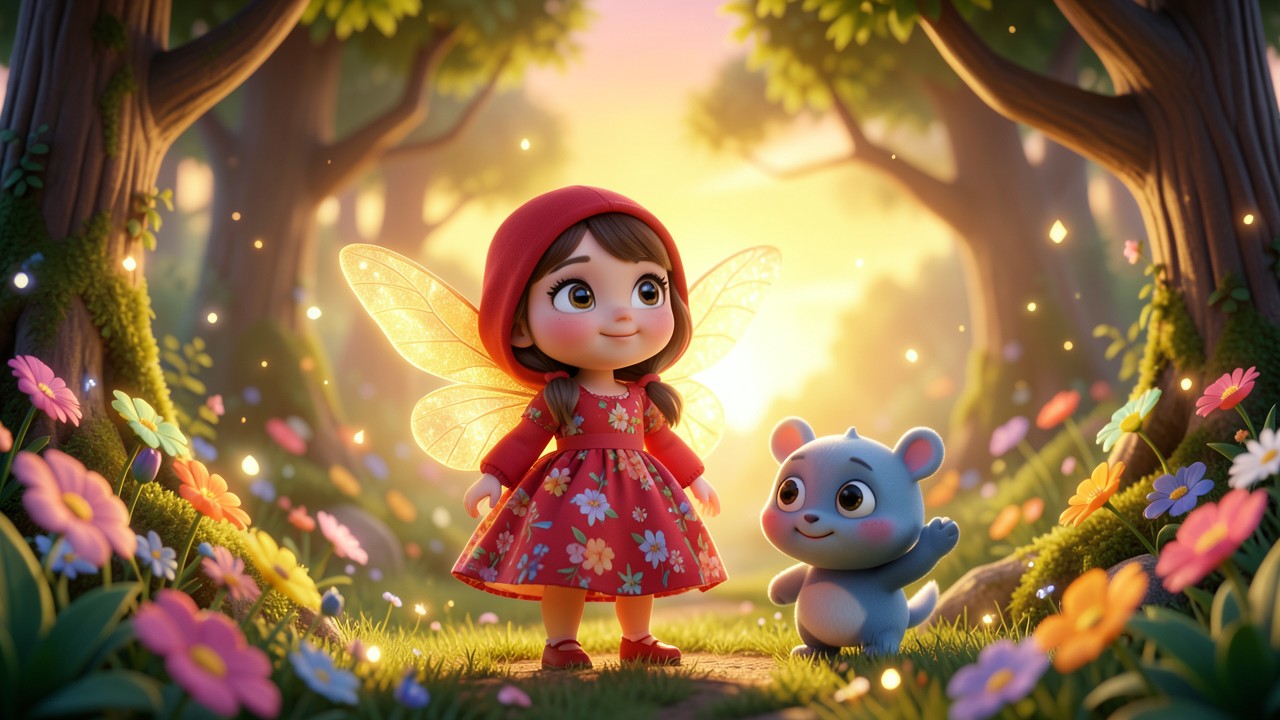 Le Petit Chaperon Rouge Conte: Une Aventure au Pays des Fées