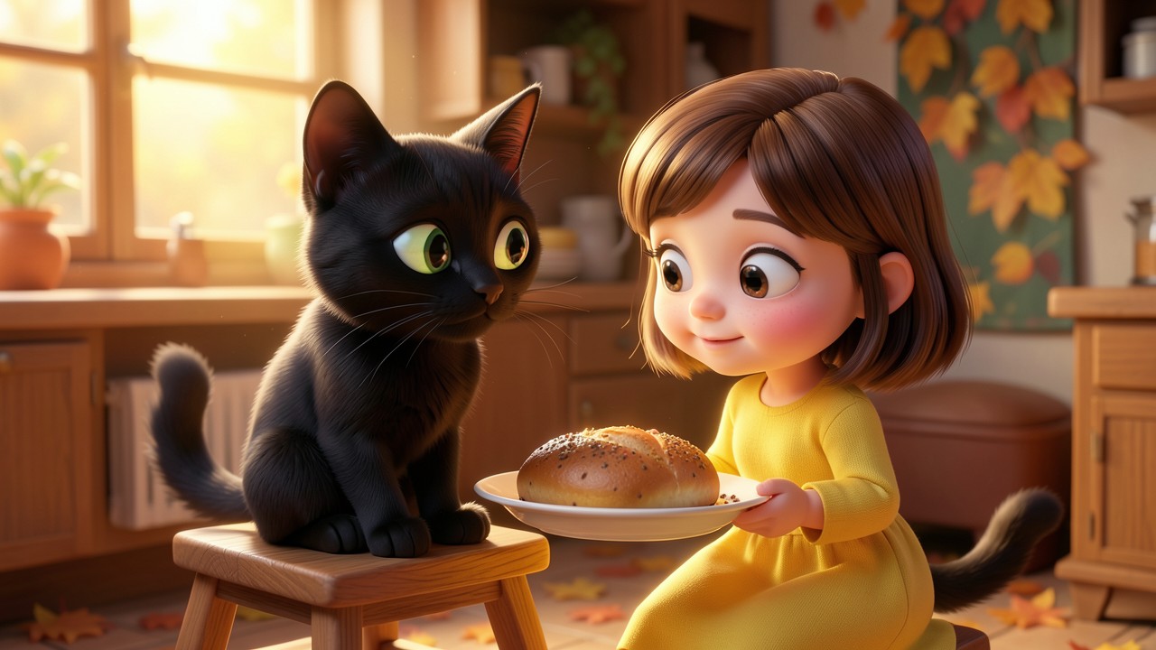 Histoire pour enfant gratuit : Le Chat qui rêvait de pain d'épices