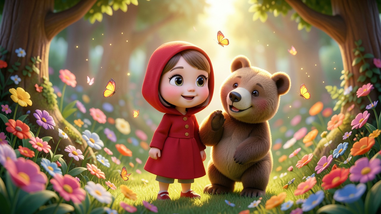 A História da Chapeuzinho Vermelho: Uma Aventura no Bosque Encantado