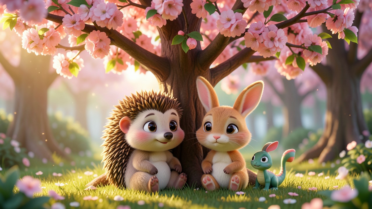Märchen Igel und Hase: Ein Abenteuer im Frühling