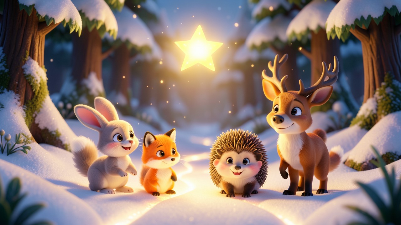 Christmas Stories for Preschoolers: The Tiny Star Who Shone Bright