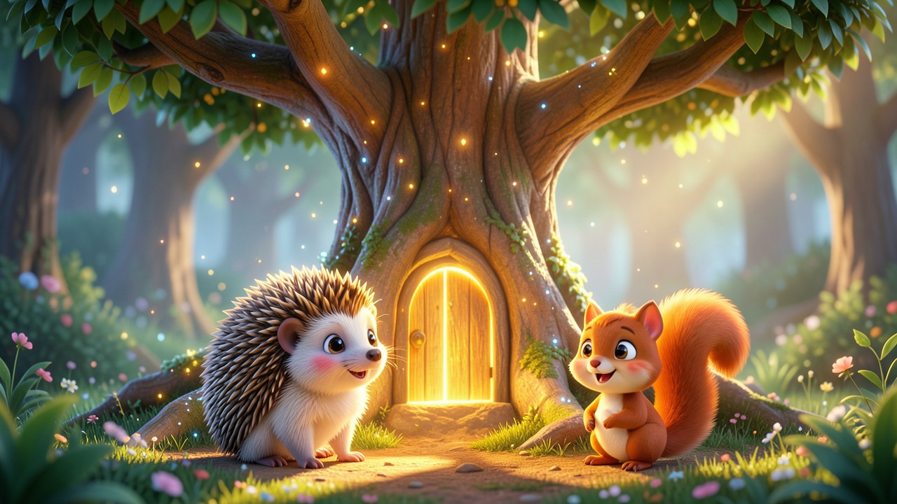 Cuentos de amistad muy cortos para niños: El secreto del arbolito