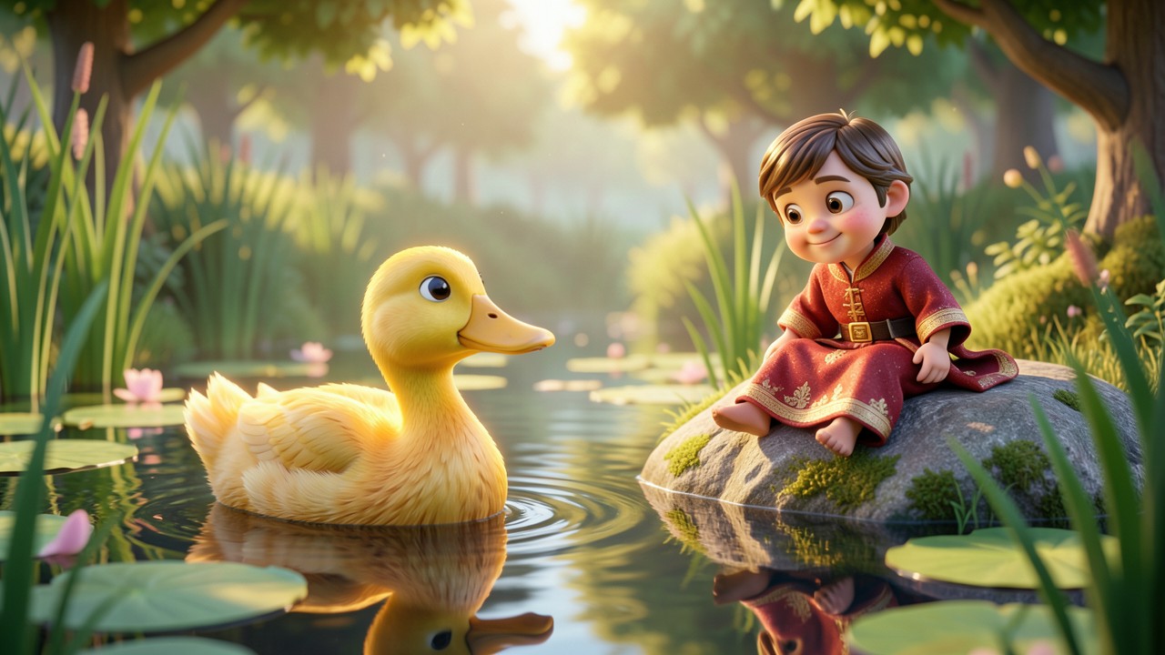 Perrault les contes : La Belle Canette et le Prince des Nénuphars