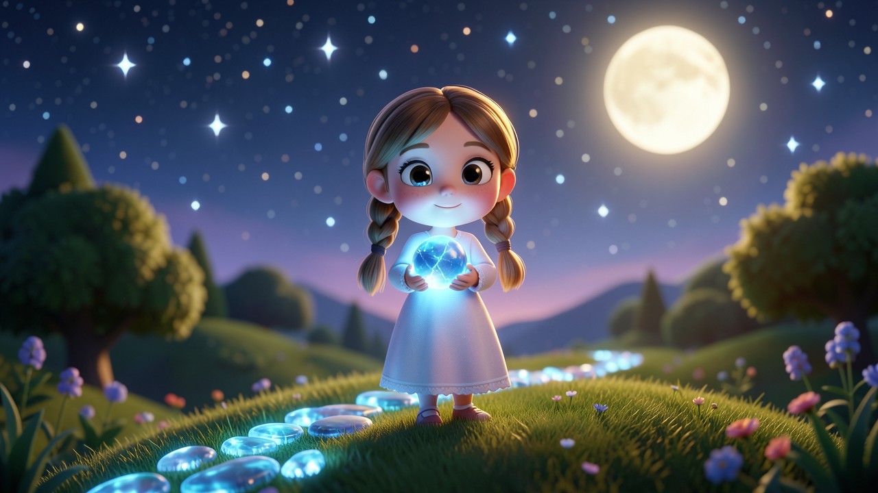 Short Stories for Kids: The Moonlit Marble