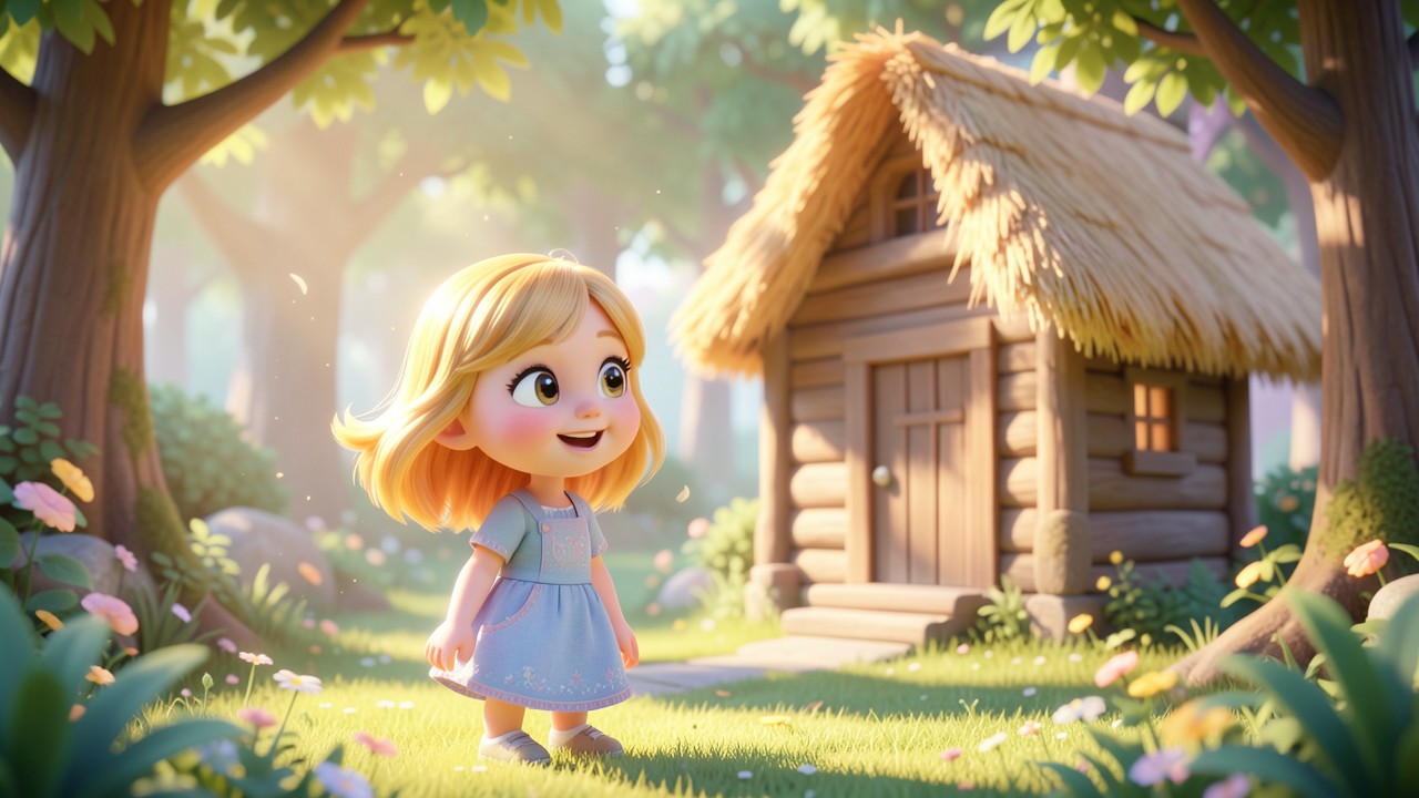 Short Story of Goldilocks and the Three Bears with Pictures