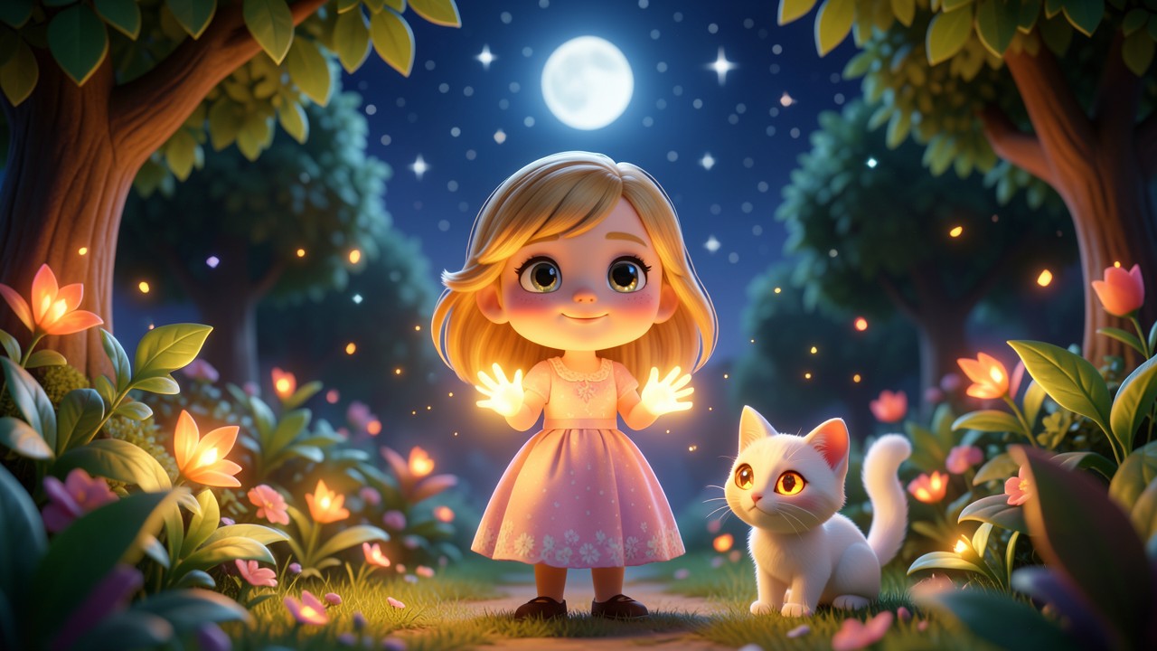 História Infantil para Dormir para Ler: A Menina que Tinha um Sonho de Luz