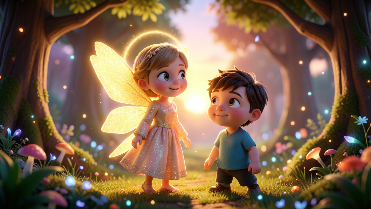 Histórias para bebês: A Fada do Amor e o Menino Perdido