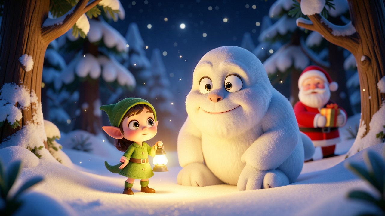 Storia di Babbo Natale per bambini da stampare: La Notte dei Regali Perduti