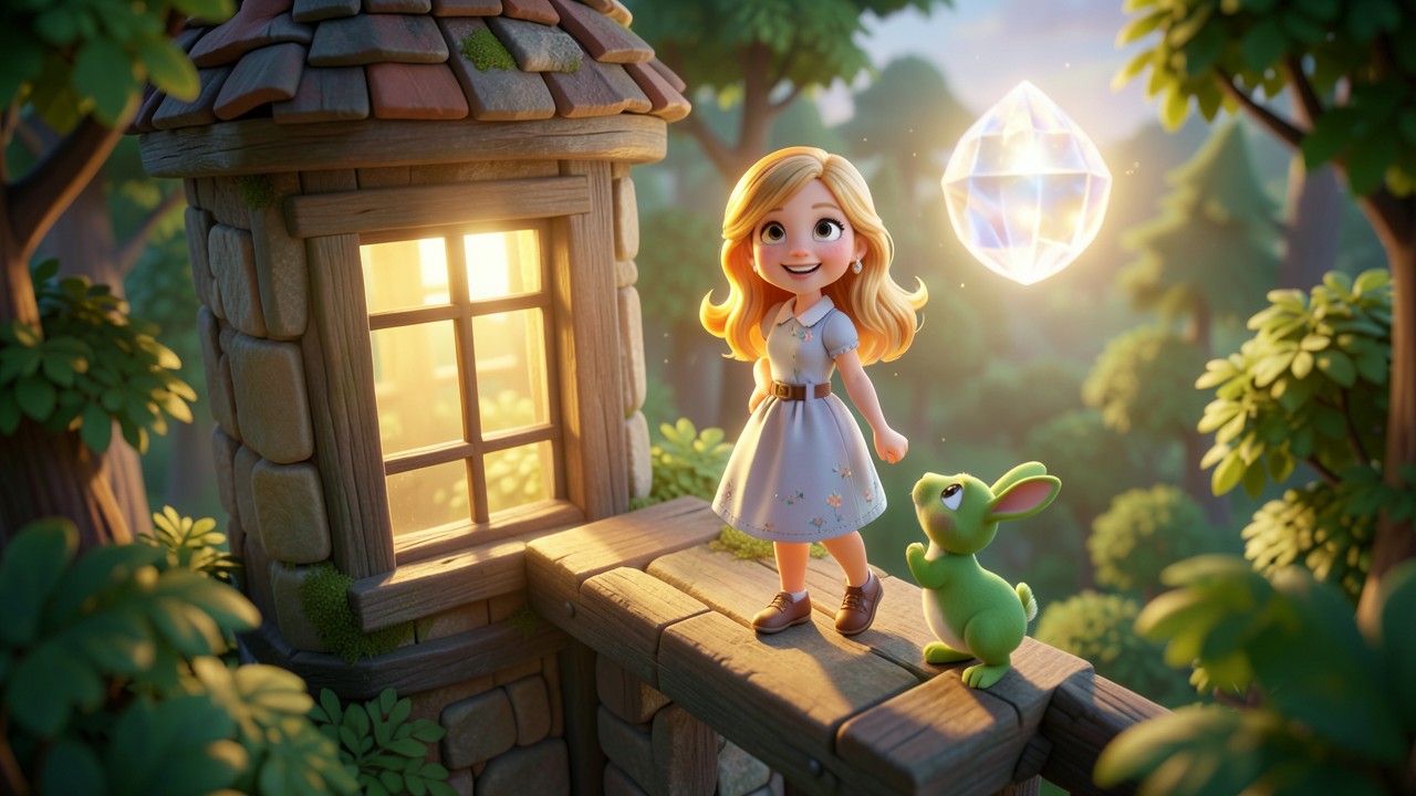 Historinha de Rapunzel e o Segredo do Céu