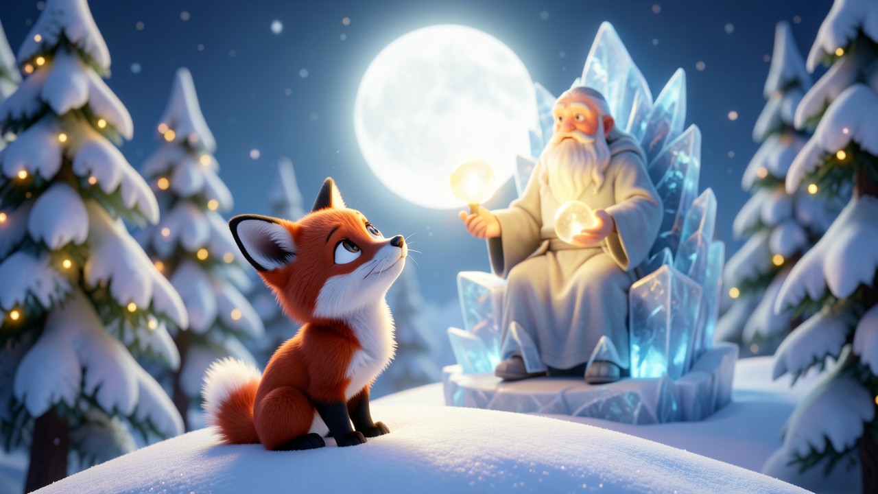 Nordic Folklore and Fairy Tales: The Little Fox and the Snow Moon