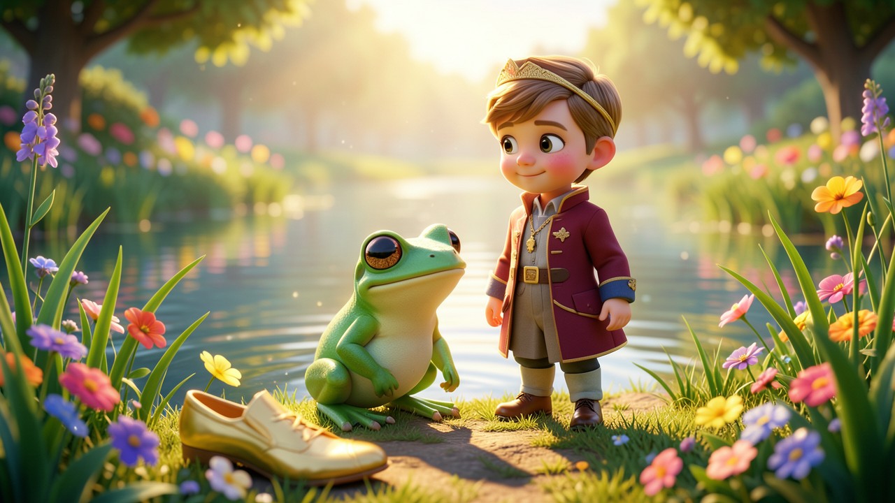 Märchen vom Froschkönig und dem verlorenen Schuh