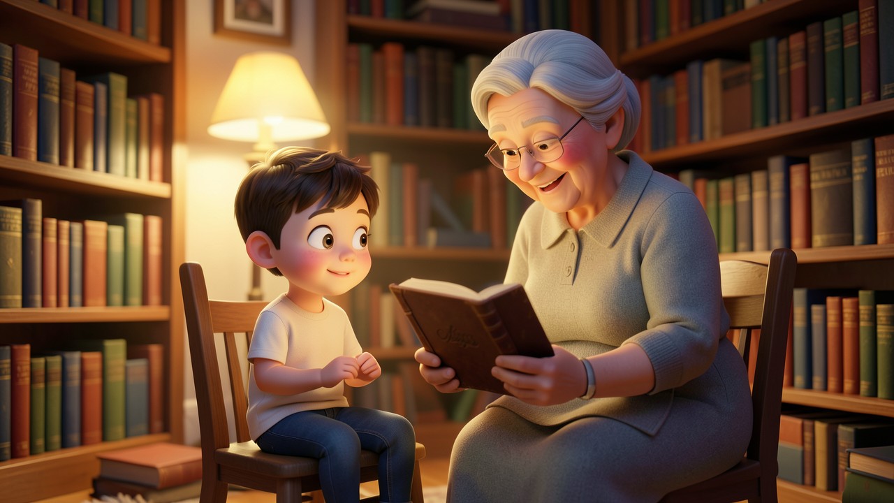 Cuentos infantiles con moraleja: El secreto de la abuela Maruja