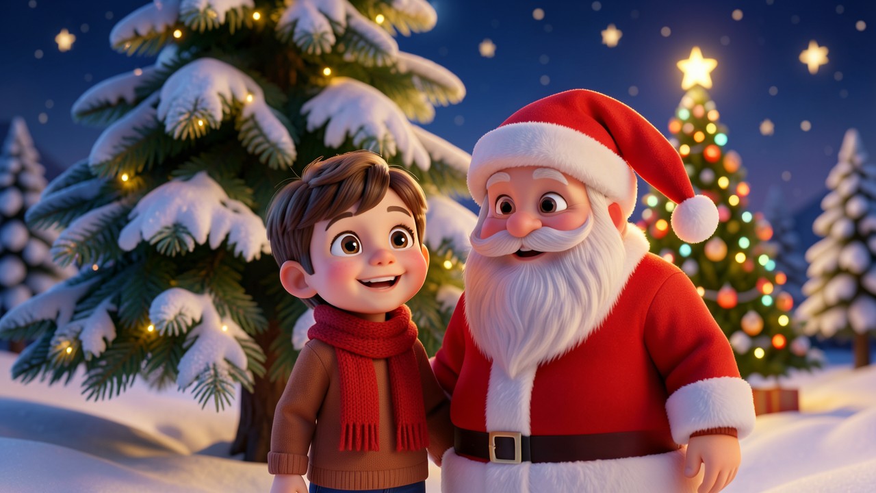 Histórias de Natal para Criança: O Menino que Ensinou o Papai Noel a Cantar