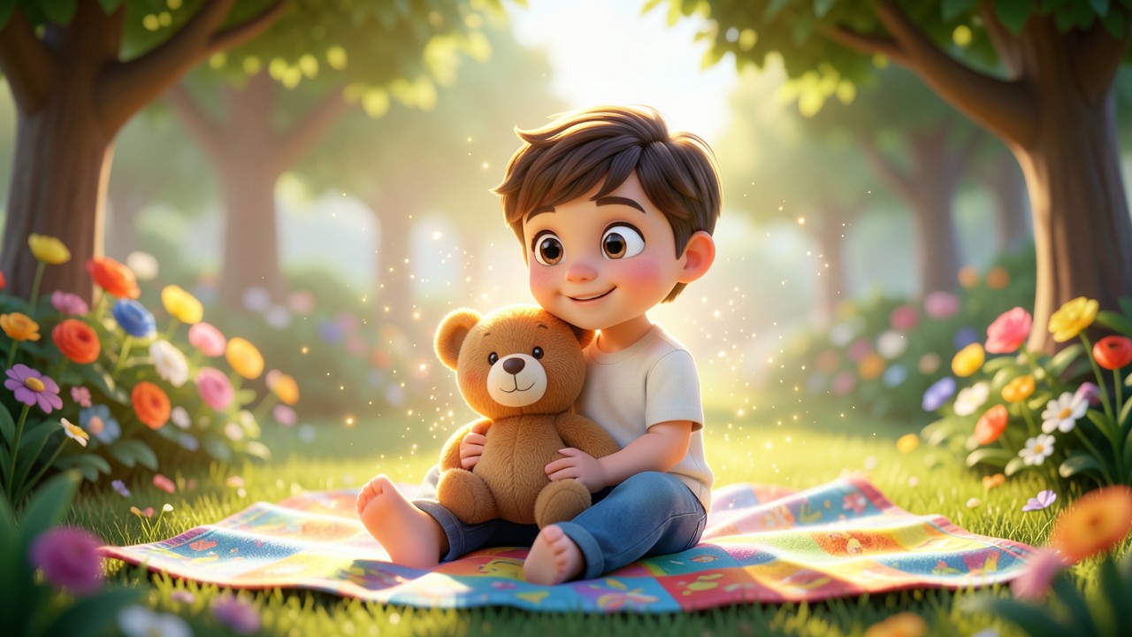Historias infantis curtas: O Menino e o Urso de Pelúcia