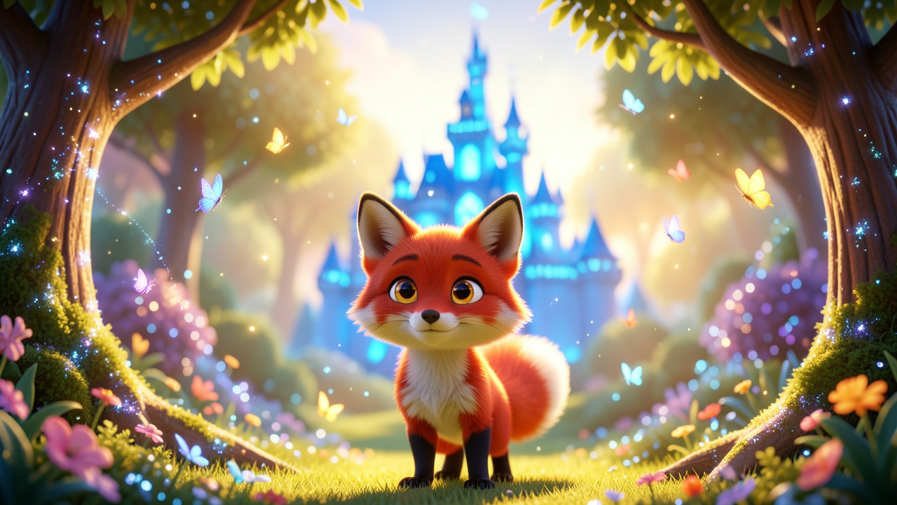 Fabeln zum Nacherzählen: Der kleine Fuchs und das verzauberte Schloss