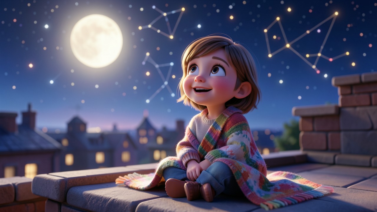 História Infantil Bíblia: A Menina que Conversava com as Estrelas