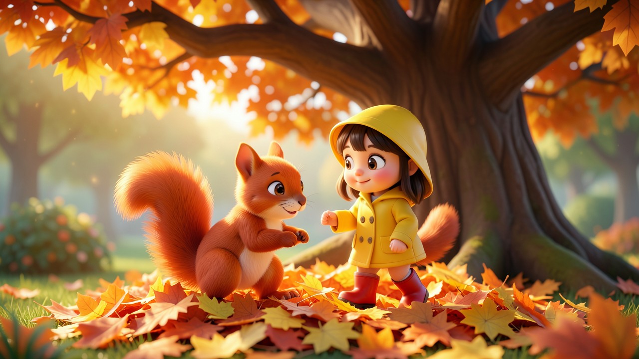L'histoire automne maternelle: La Chanson des Feuilles Perdues