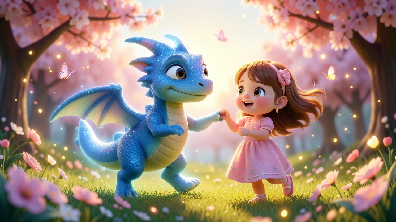 Children's Stories About Dragons: The Dragon Who Loved to Dance