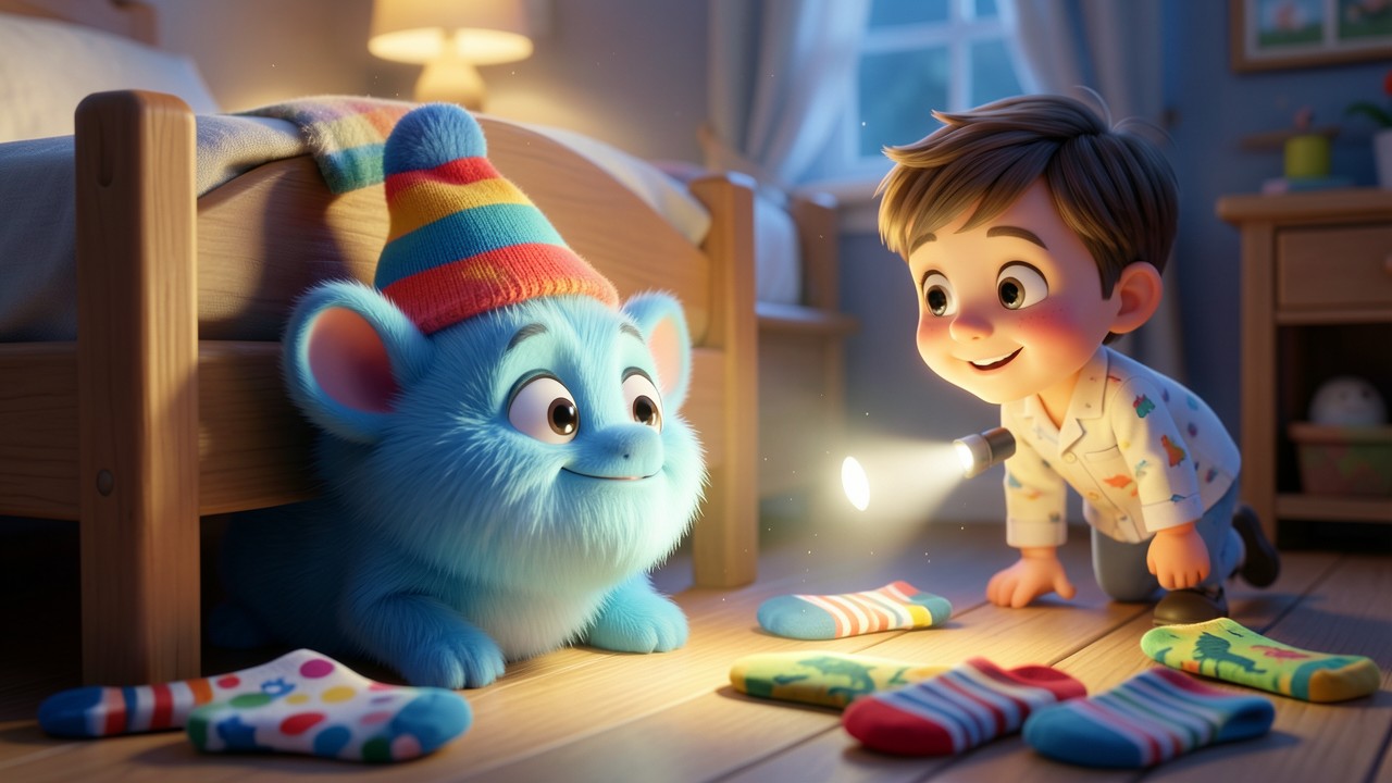 Petite histoire drôle à raconter enfant : La Chasse aux Chaussettes Perdues