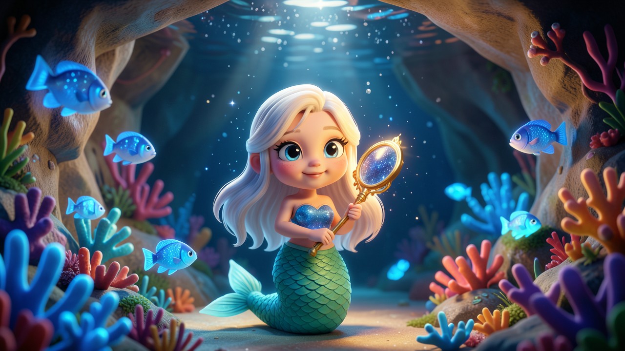 El cuento de la sirenita corto: La sirena de las estrellas