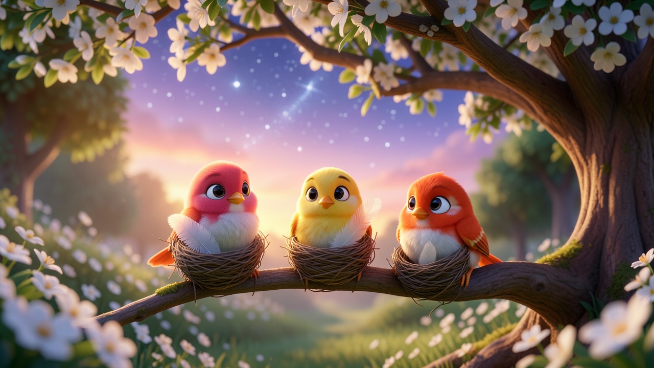 Conte pour bébé : La Chanson des Petits Oiseaux