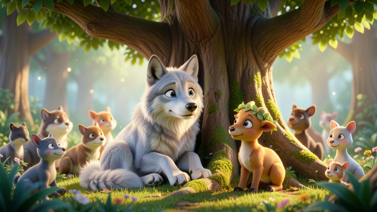 Le Loup Conte et la Petite Chèvre