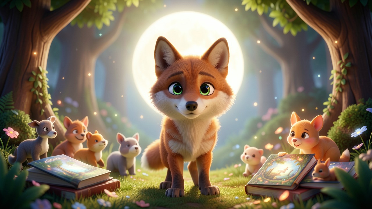 Le Loup dans les Contes de la Forêt Enchantée