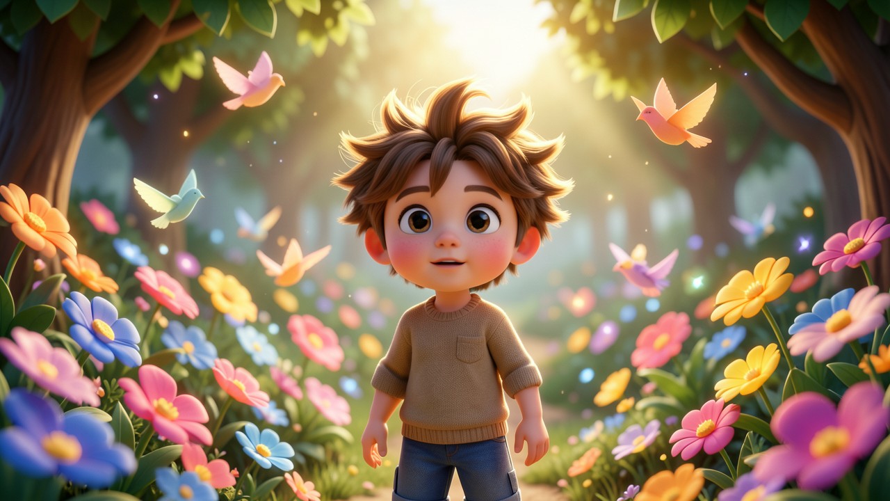 Texte pour enfant : Le Jardin des Rêves Perdus