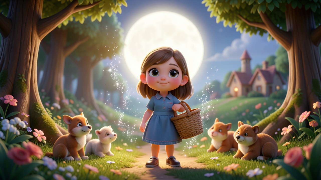 Fairy Tale Characteristics and the Moonlit Village