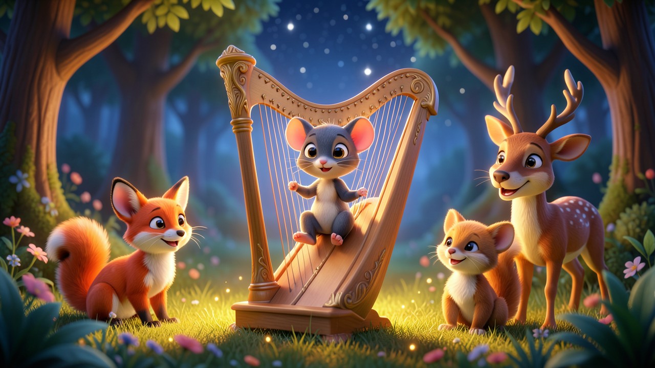 L'histoire animaux de la forêt qui chantait