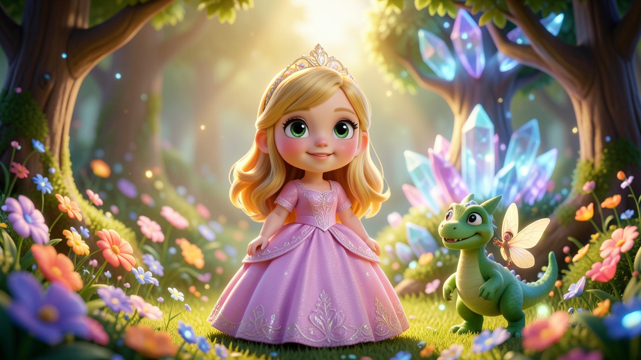 Histórias de Fadas e Princesas: A Princesa e o Segredo da Floresta Encantada