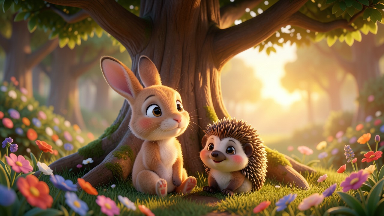 Hase und Igel Geschichte: Ein Frühling im Herzen des Waldes