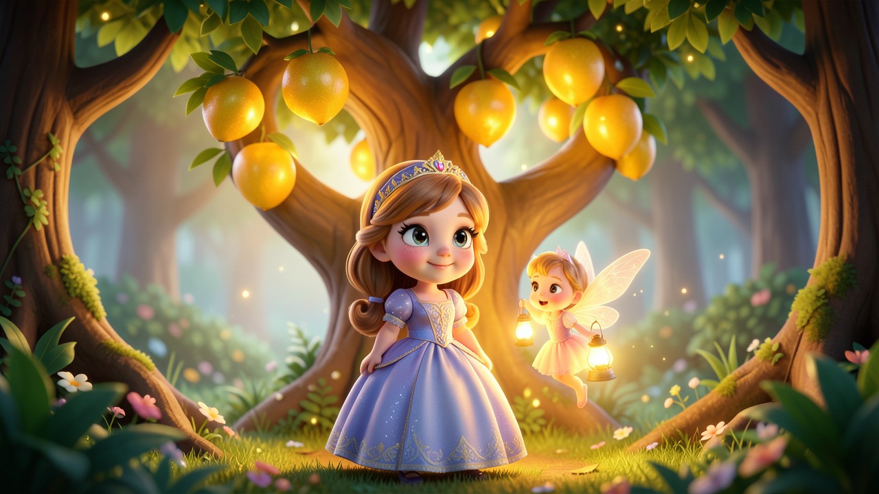 História de Princesa e o Segredo da Floresta Encantada