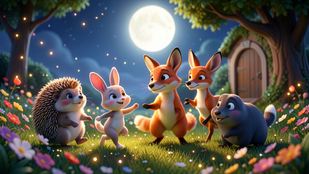 Animal Stories: The Secret of Moonlit Meadow