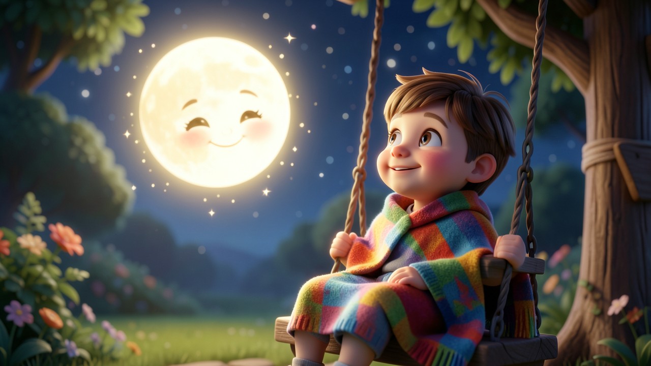 Historinhas para neném dormir: A Lua e o Menino Sonhador