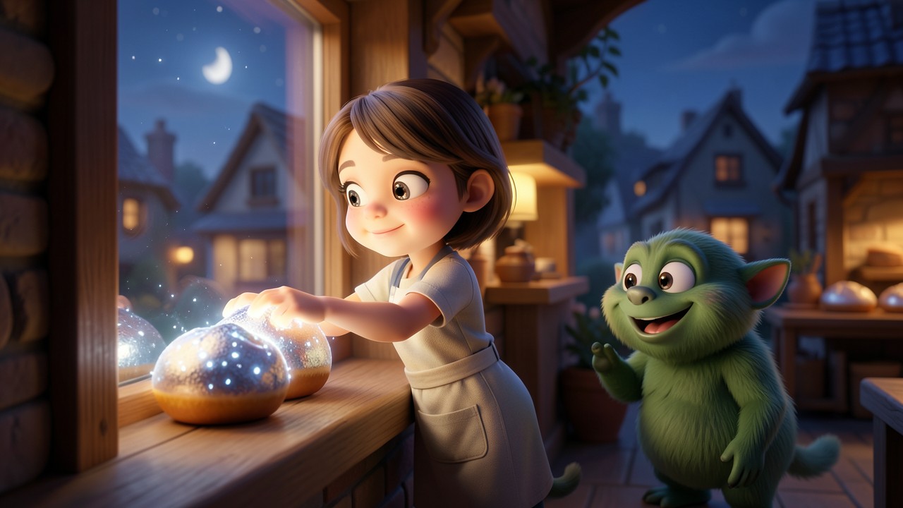 Short Story Images: The Moonlight Baker