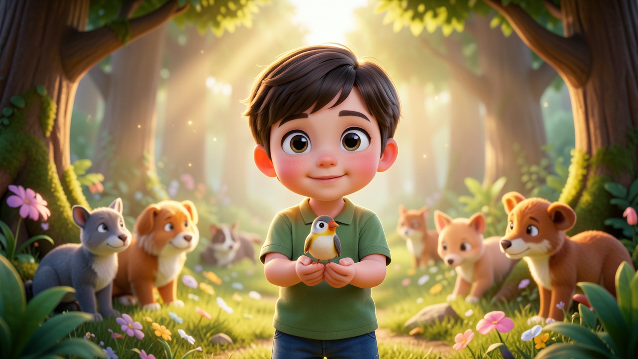 Histórias Bíblicas Infantil: O Menino que Sabia Falar com os Animais