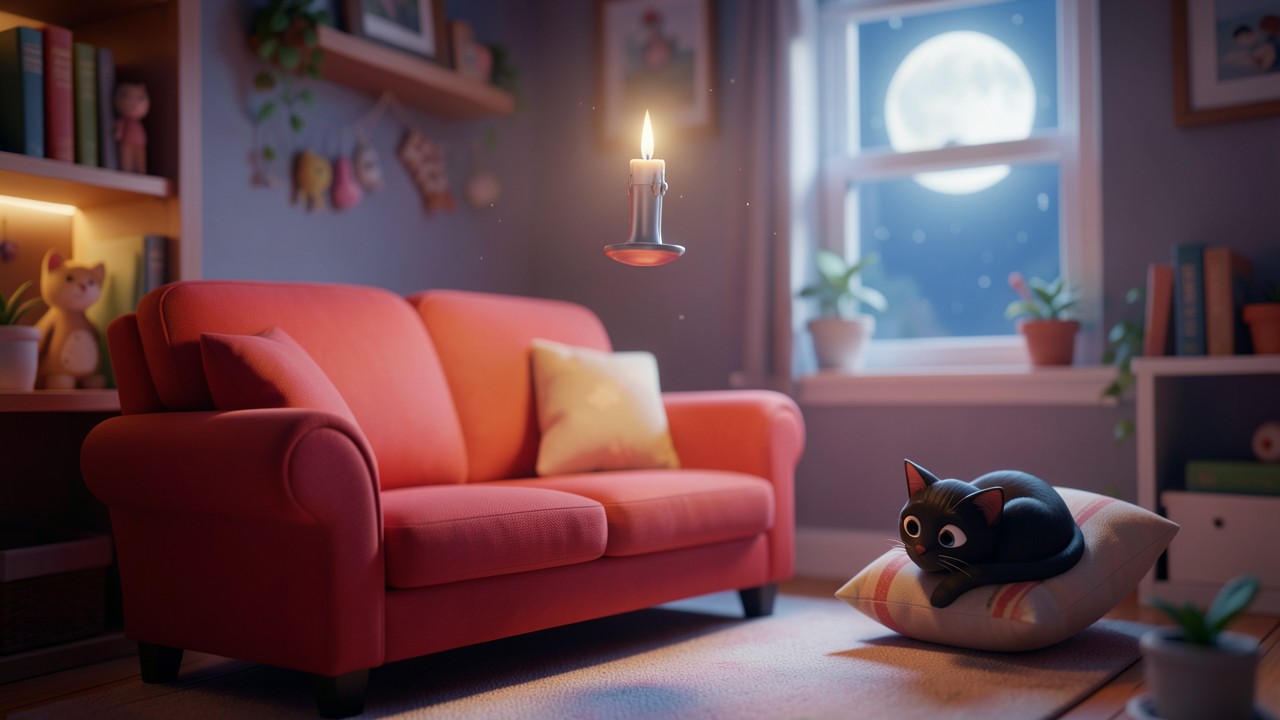 Dolci storie della buonanotte: La luna e il cuore di Zia Lina