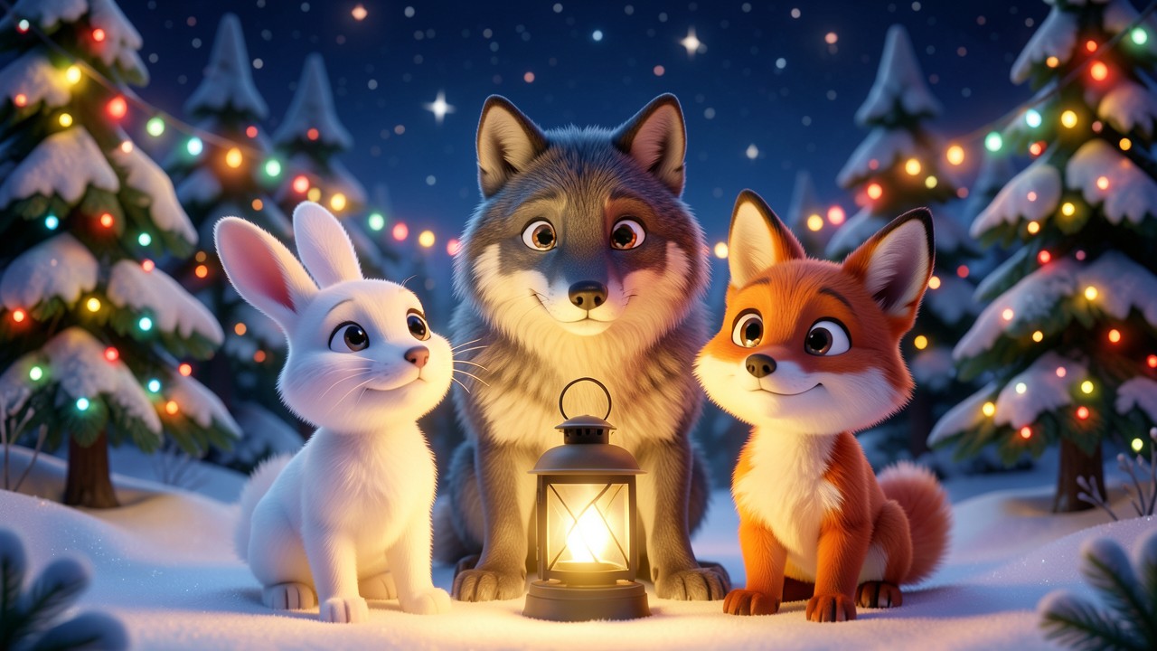 Storia del Natale per Bambini: La Magica Notte di Luce