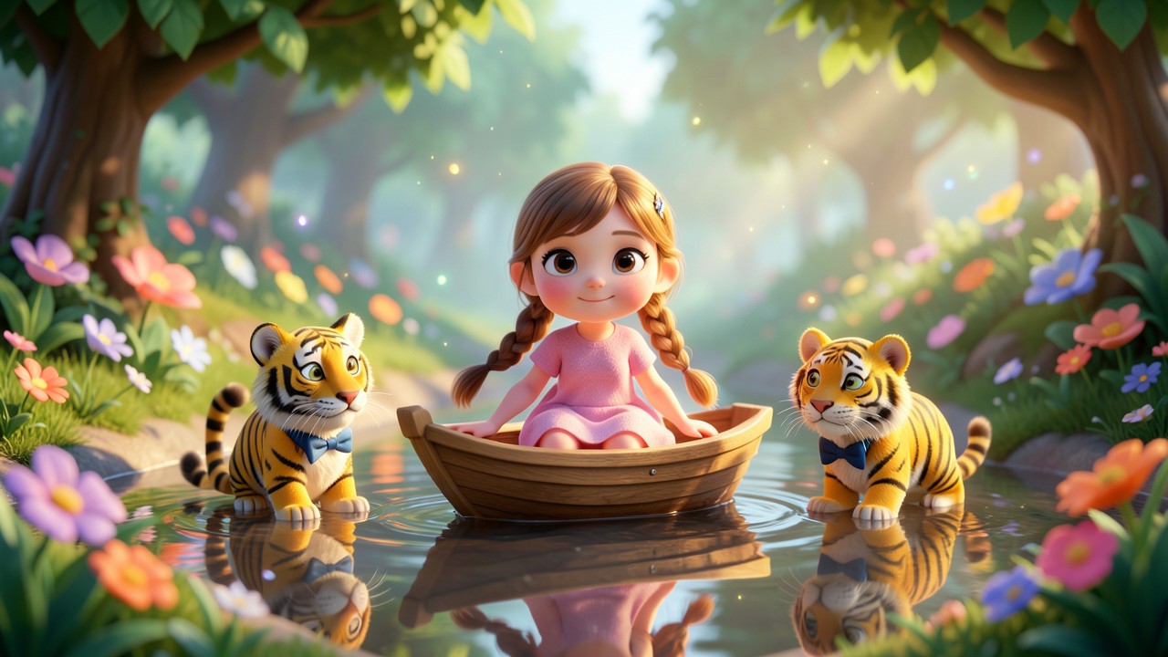 Short I Story Kindergarten: The Island of Tiny Tigers
