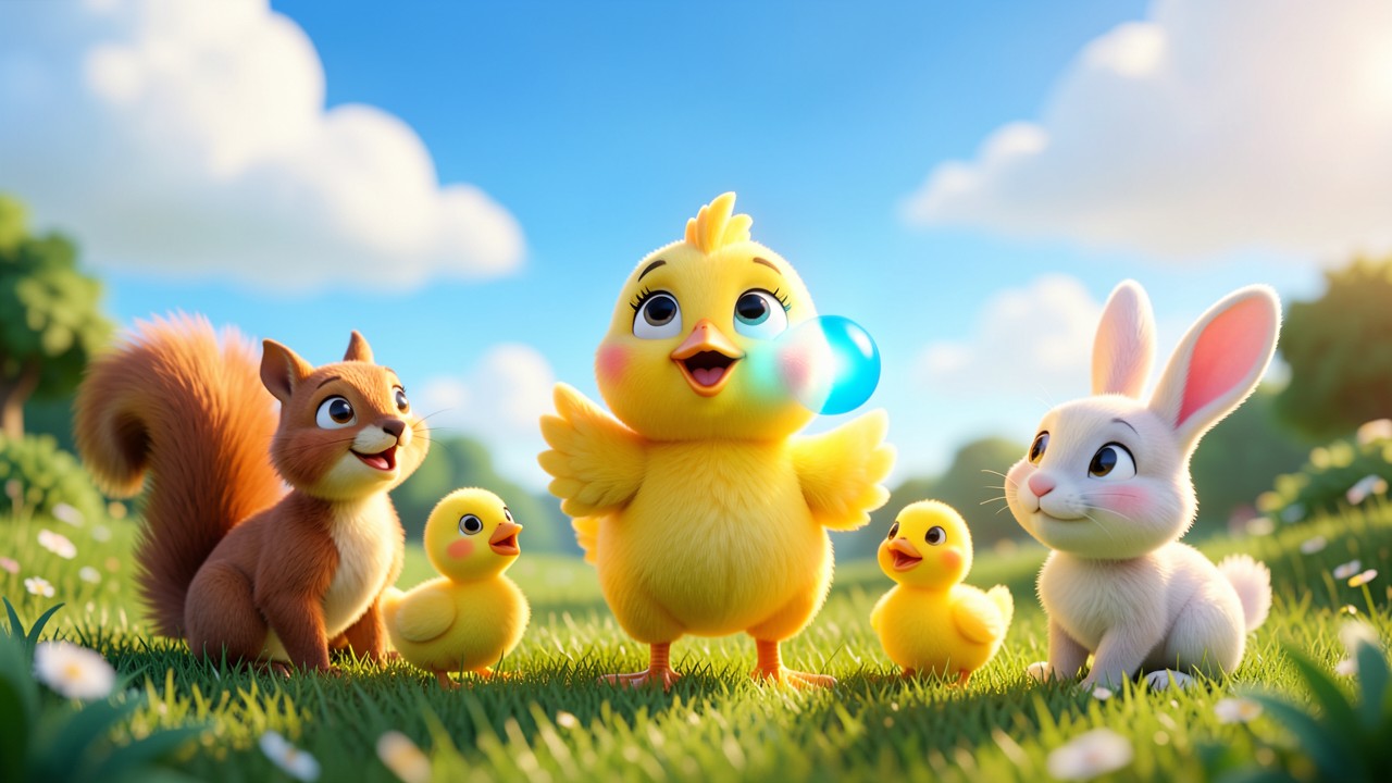 The Story of Chicken Little and the Big Blue Sky