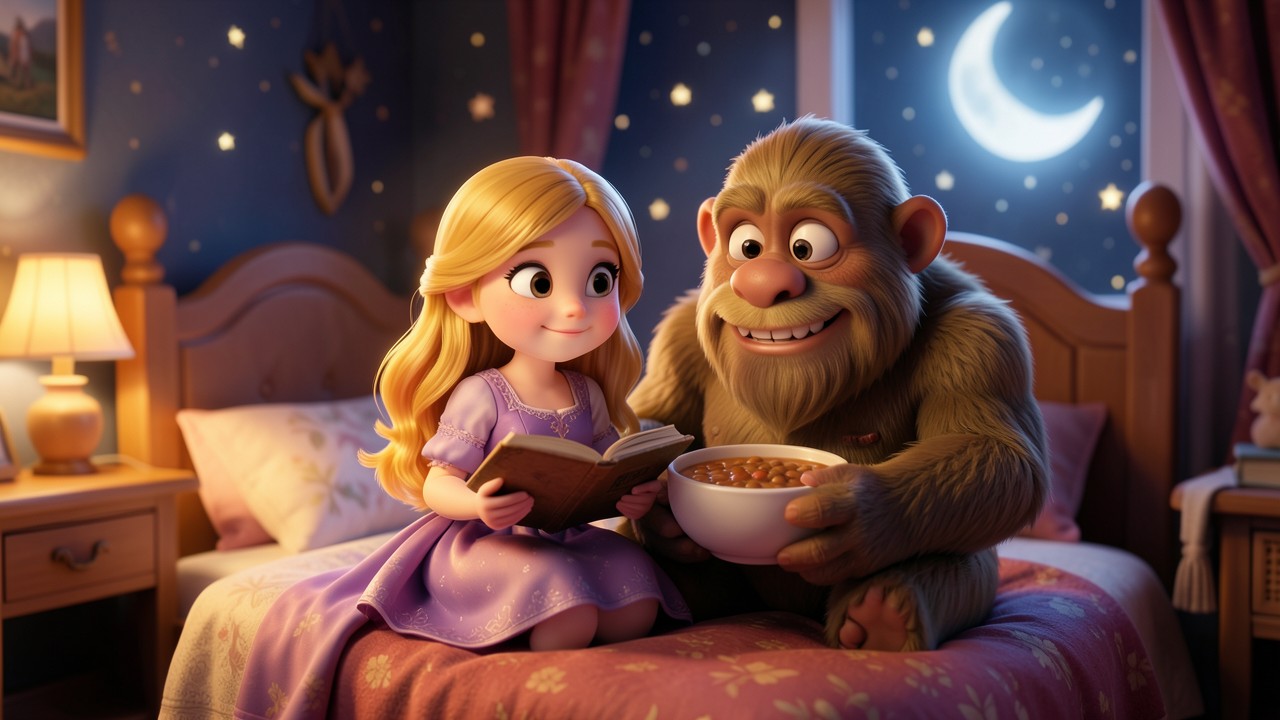 Cuento ricitos de oro para niños: La princesa que no quería dormir