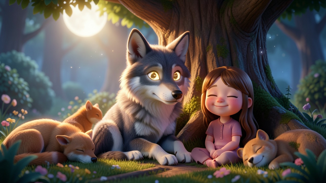 Histórias para Criança Dormir: O Segredo do Lobo Sonhador
