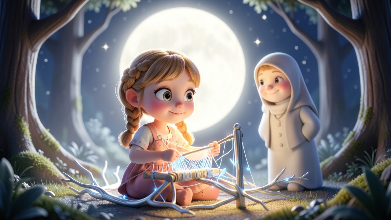 Folk Tales from Around the World: The Moonlit Weaver
