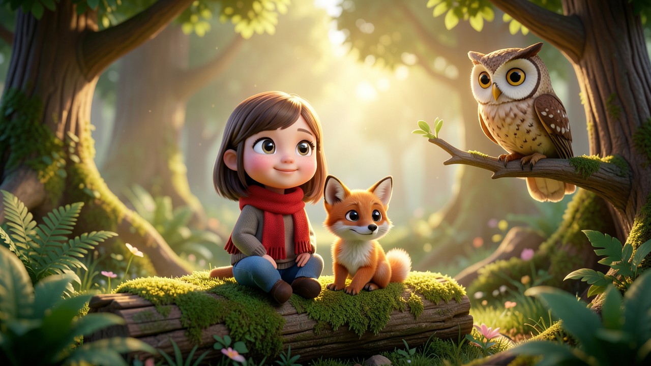 The Animal Story of Lila and the Whispering Woods